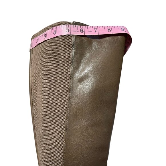 Naturalizer Soul Womens Brown Wedge Knee High Boots Size 9.5 Medium - Picture 6 of 11
